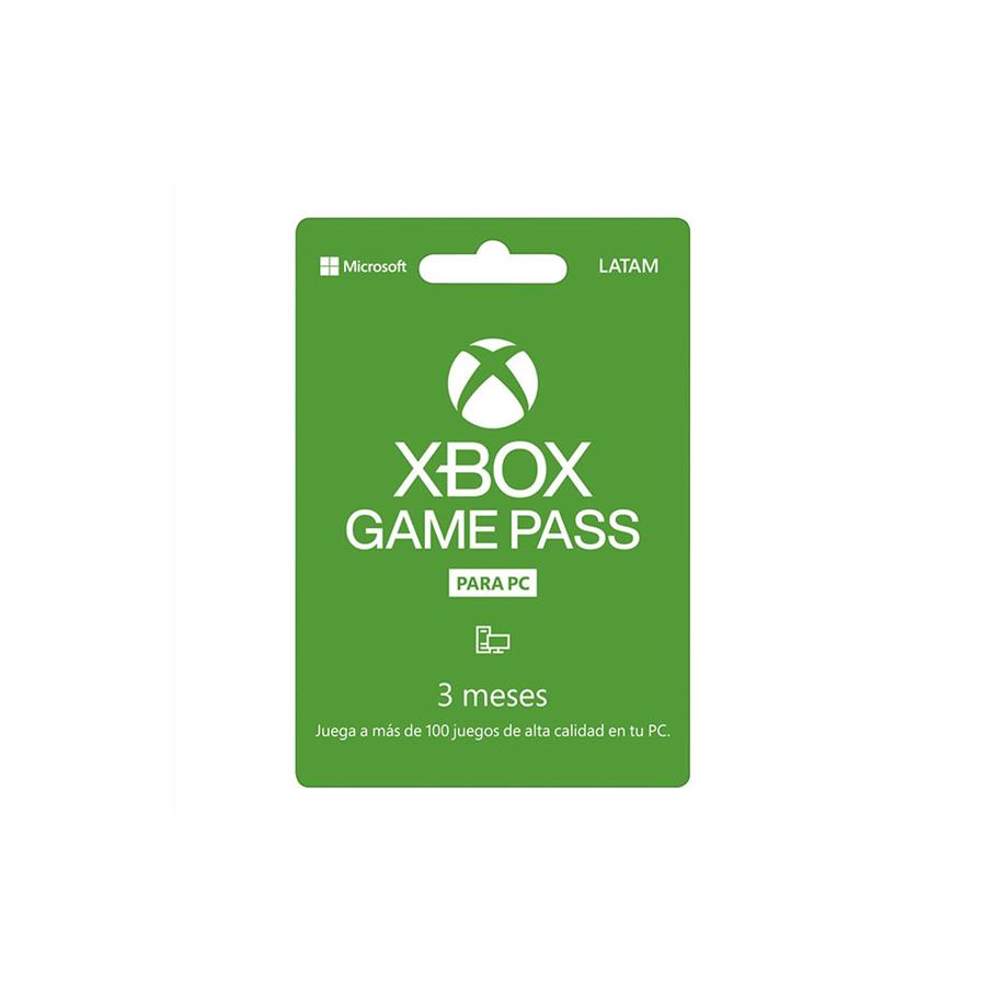 Microsoft Xbox Game Pass PC 3 Meses