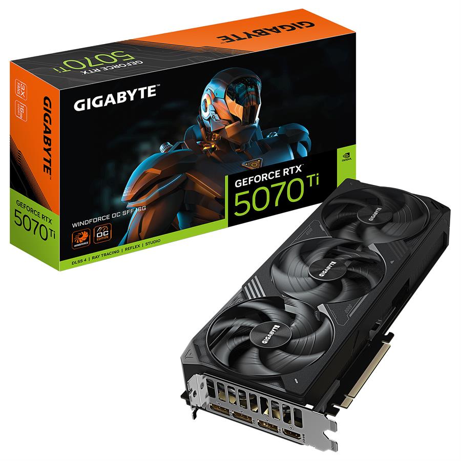 Placa de Video Gigabyte Rtx 5070 TI Gigabyte Windforce Oc