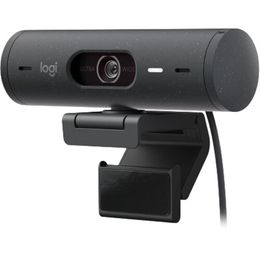 WebCam Logitech Brio 500 Graphite Black Full HD