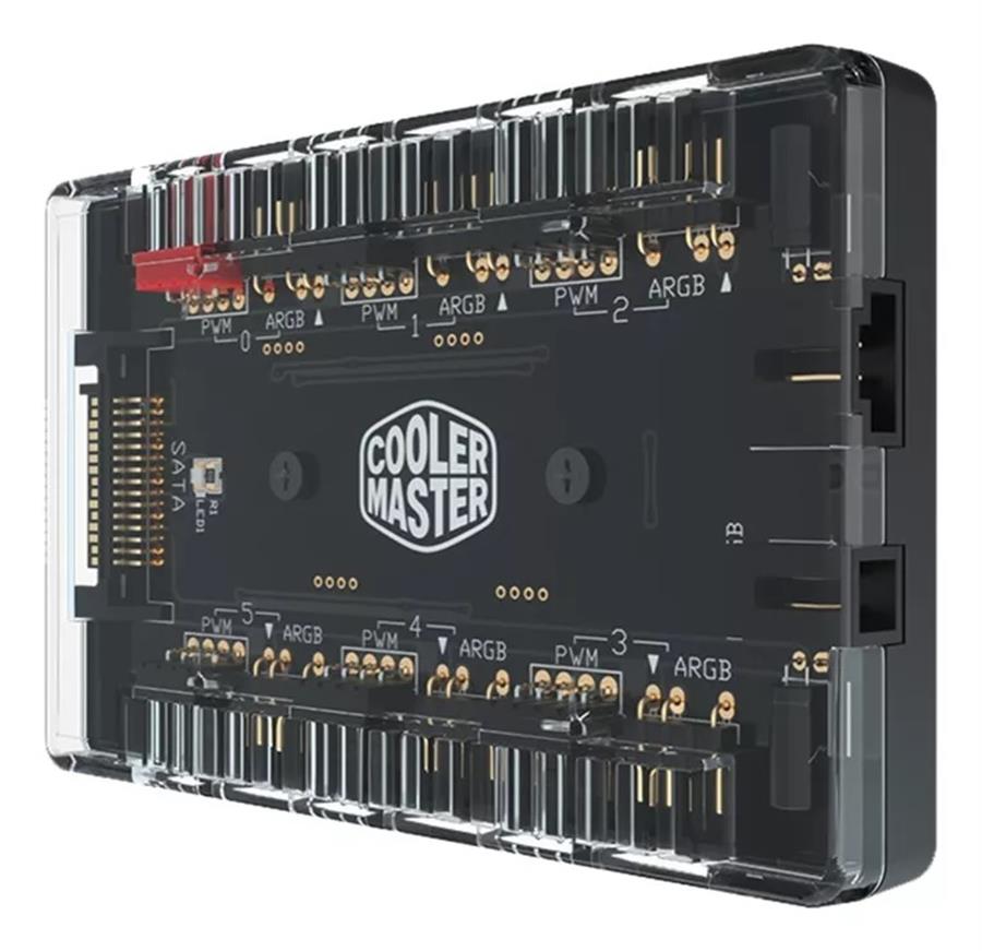 Controladora Cooler Master Masterfan Argb And Pwm Hub