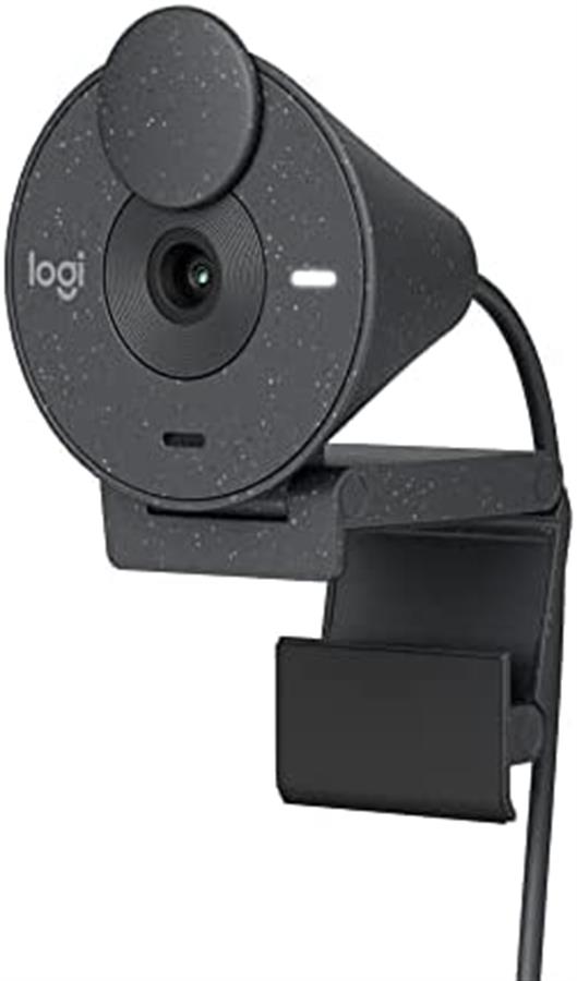 WebCam Logitech Brio 300 Graphite Black Full HD