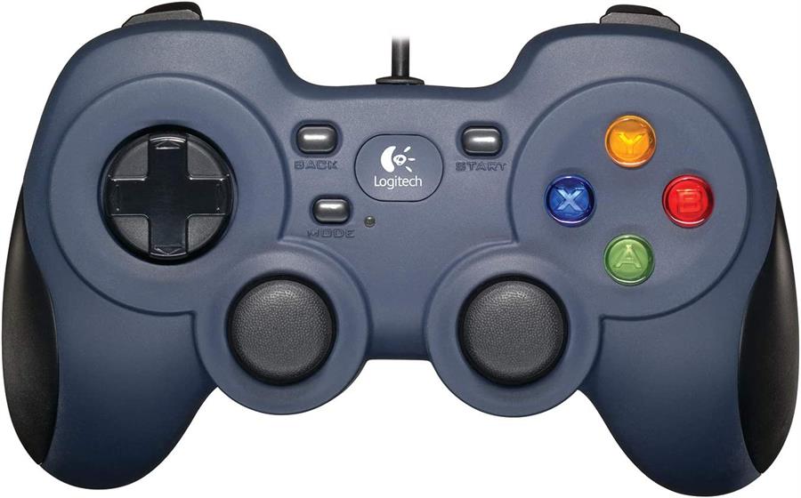 Joystick Logitech F310 azul y negro - PC