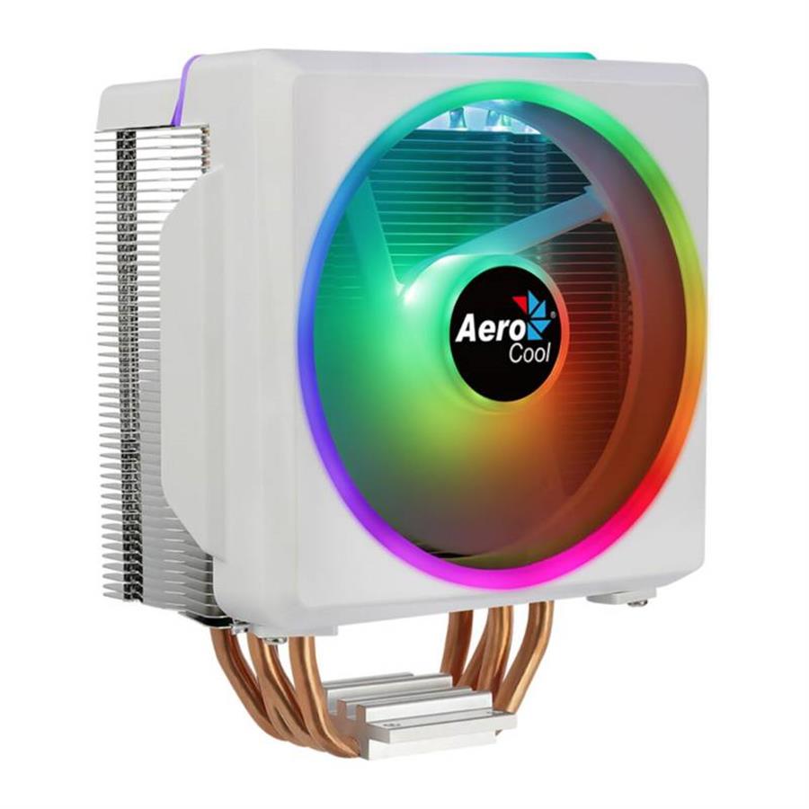 Cpu Cooler Aerocool Cylon 4F White ARGB PWM 4P