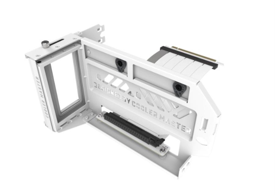 Soporte Vertical Gpu Cooler Master V3 Kit Holder PCIe4 Blanco