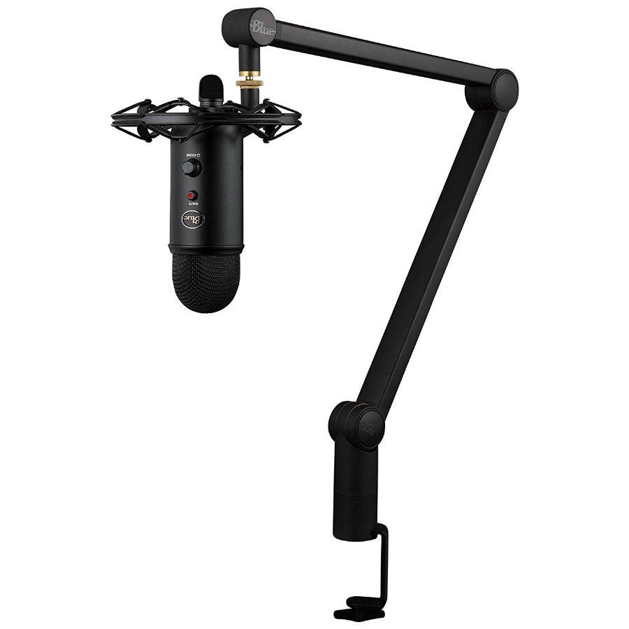 Micrófono Logitech Blue Yeticaster + Soporte