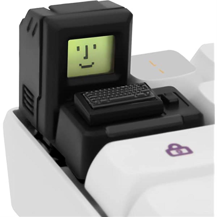 Keycap Mac Macintosh Retroiluminado Negro