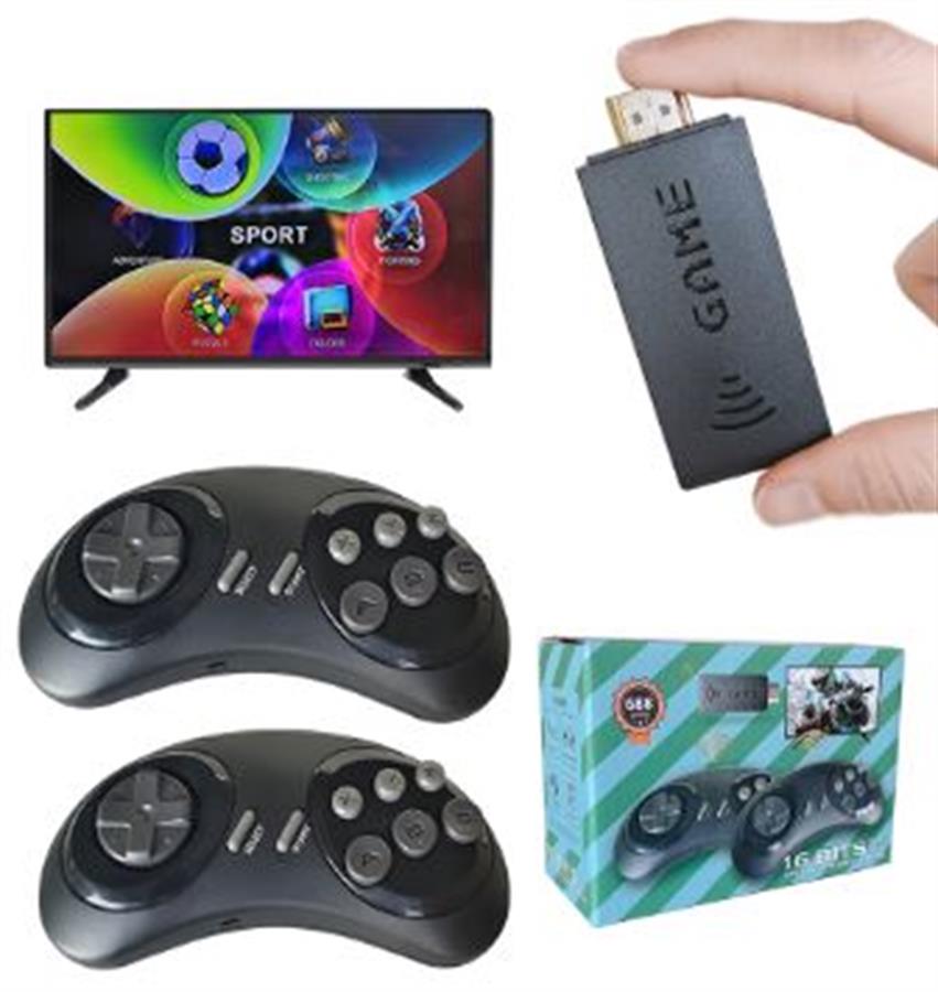 Consola Retro Sega HDMI 688 juegos 2 Joysticks Inalambricos