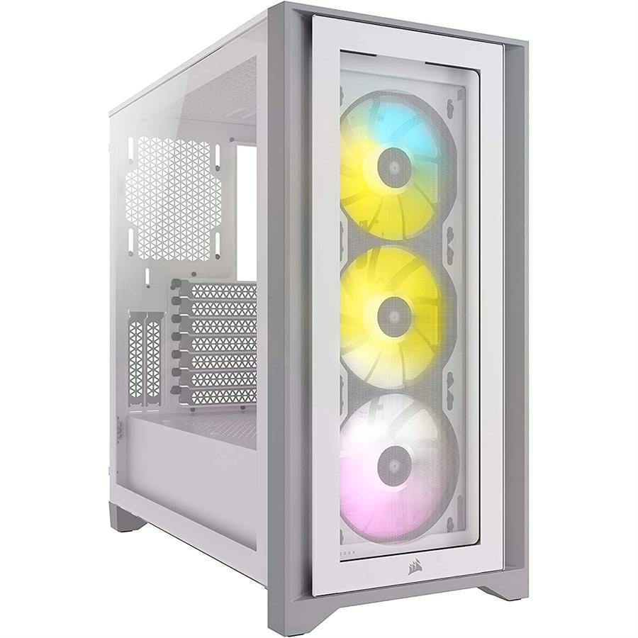 Gabinete Corsair Icue 4000X RGB White