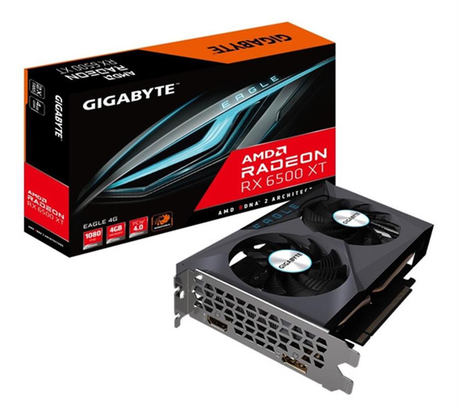 Placa de Video Gigabyte RX 6500 XT Eagle 4gb Outlet