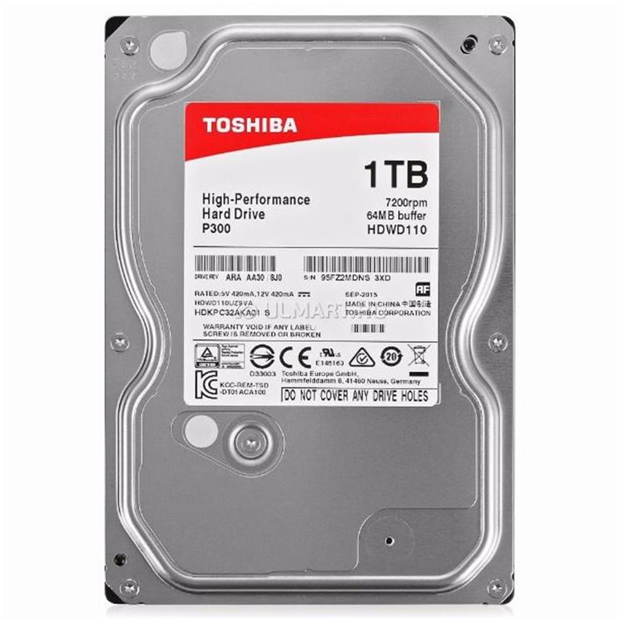 Disco Rigido 1TB Toshiba P300 Sata