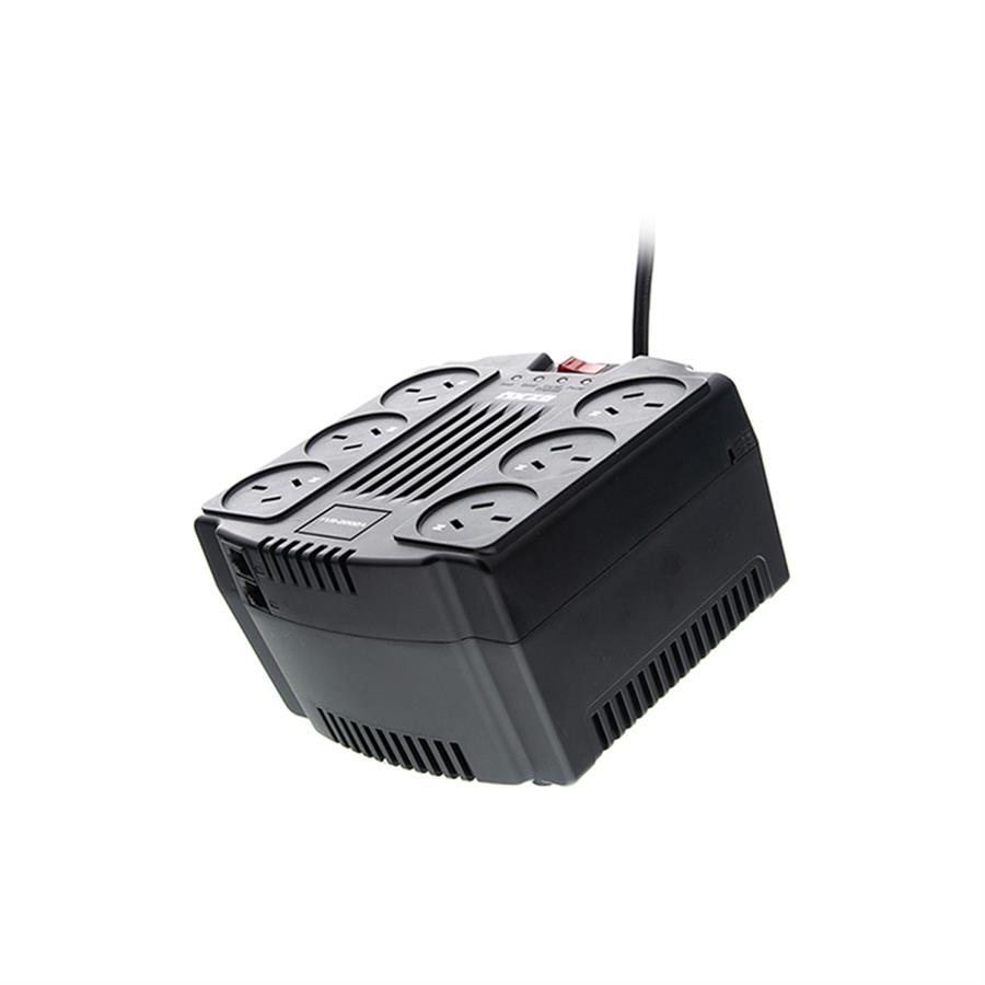 Estabilizador De Tension Forza FVR-2202A 2200VA/1100W 6 Tomas