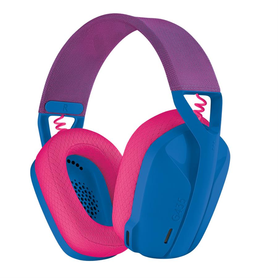 Auricular Inalámbrico Logitech G435 Blue con Micrófono Ligthspeed