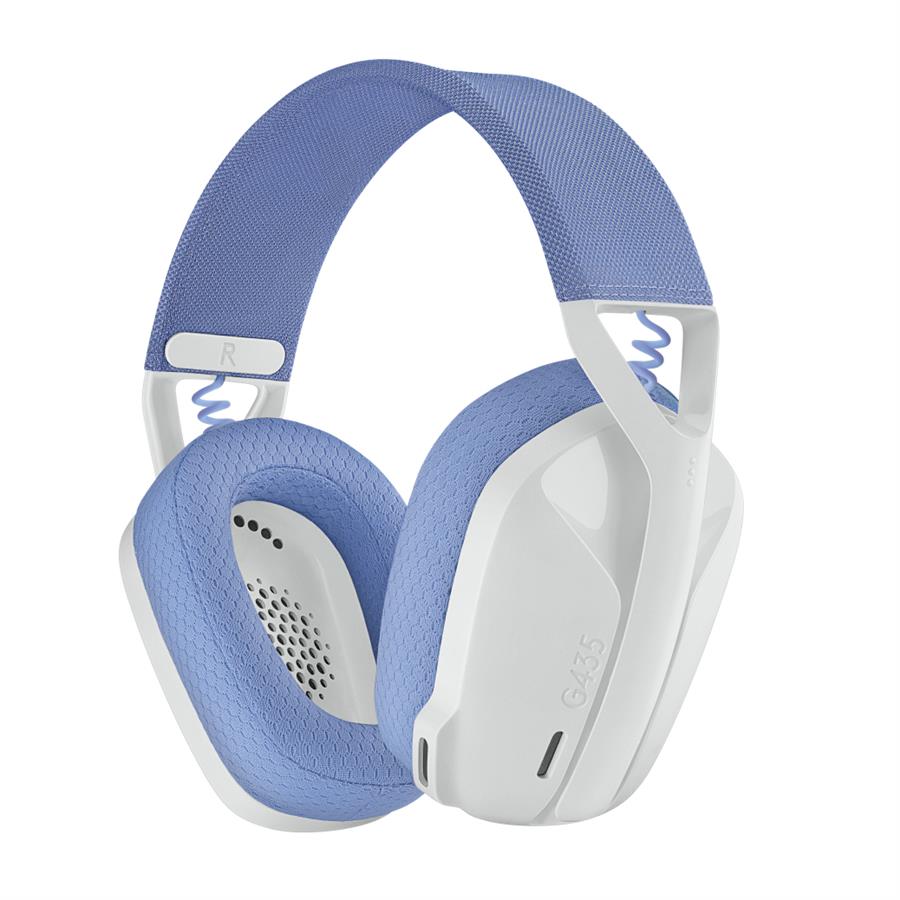 Auricular Inalámbrico Logitech G435 White con Micrófono Ligthspeed