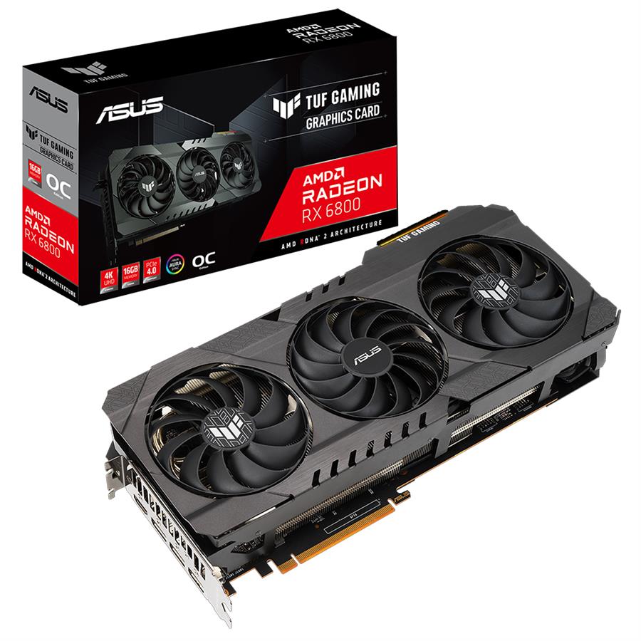 Placa de Video Asus Tuf Radeon RX 6800 16GB