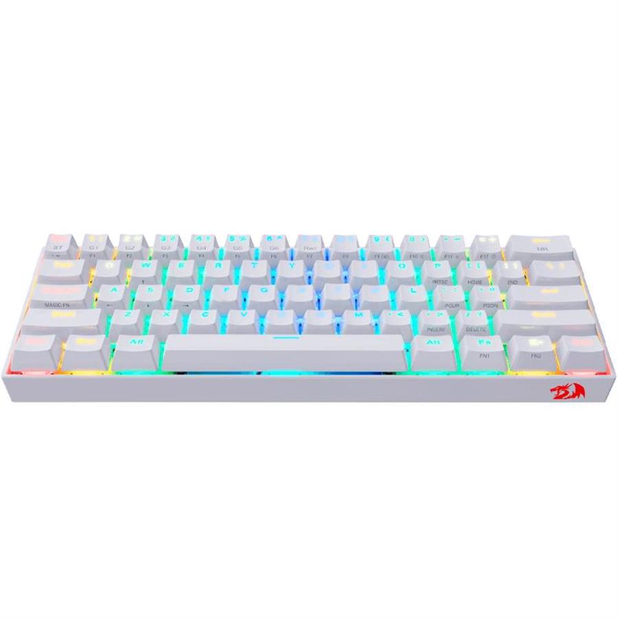 Teclado Mecanico Inalambrico Redragon Draconic K530 White