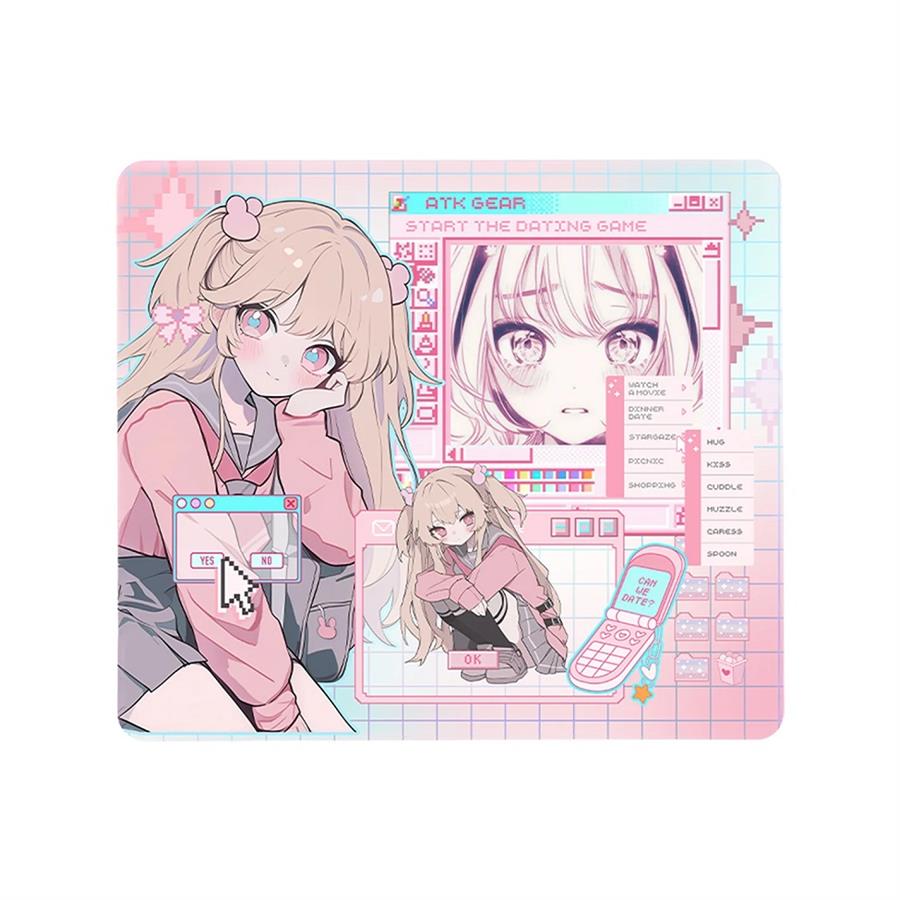 Mouse Pad ATK Anime Nana Pink Gaming 490x420mm