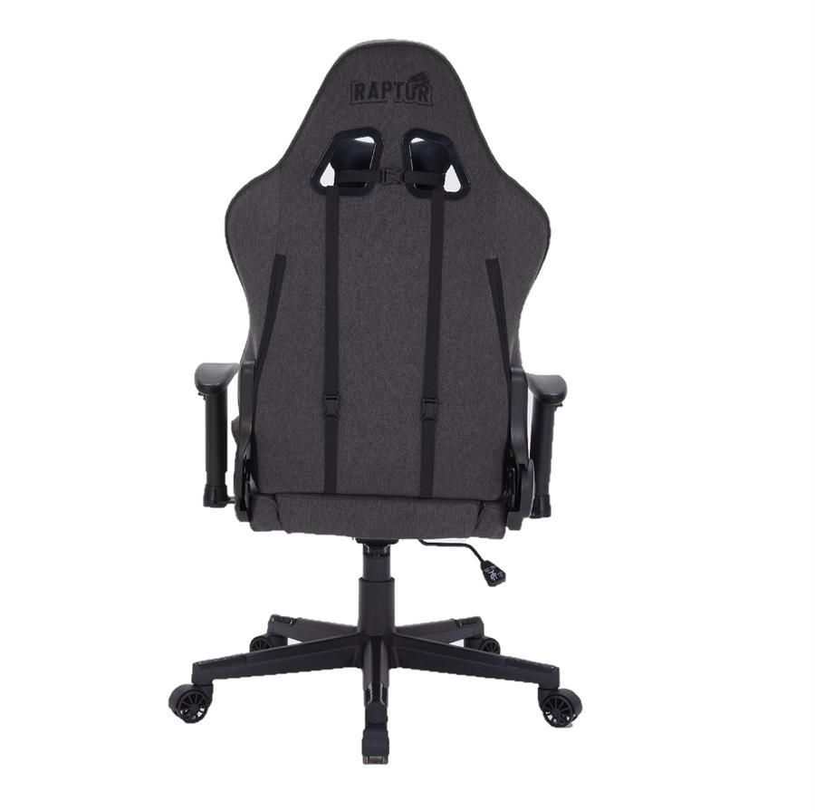 Silla Gamer Raptor Throne R1 Tela Negra