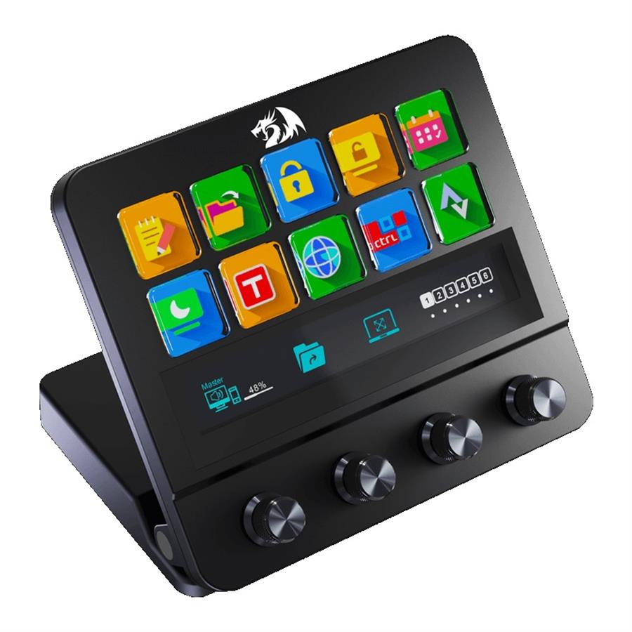 Redragon Ragnaros SS-552 Stream deck Station x10Boton x4Perillas