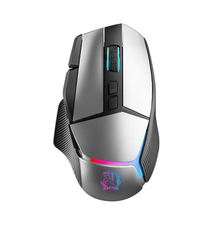 Mouse Raptor Storm Grip 9 Botones Wireless 24k dpi