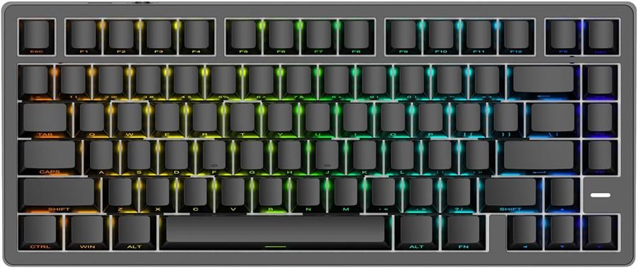 Teclado Irok Mars75 Black Switch Magnetico Wired