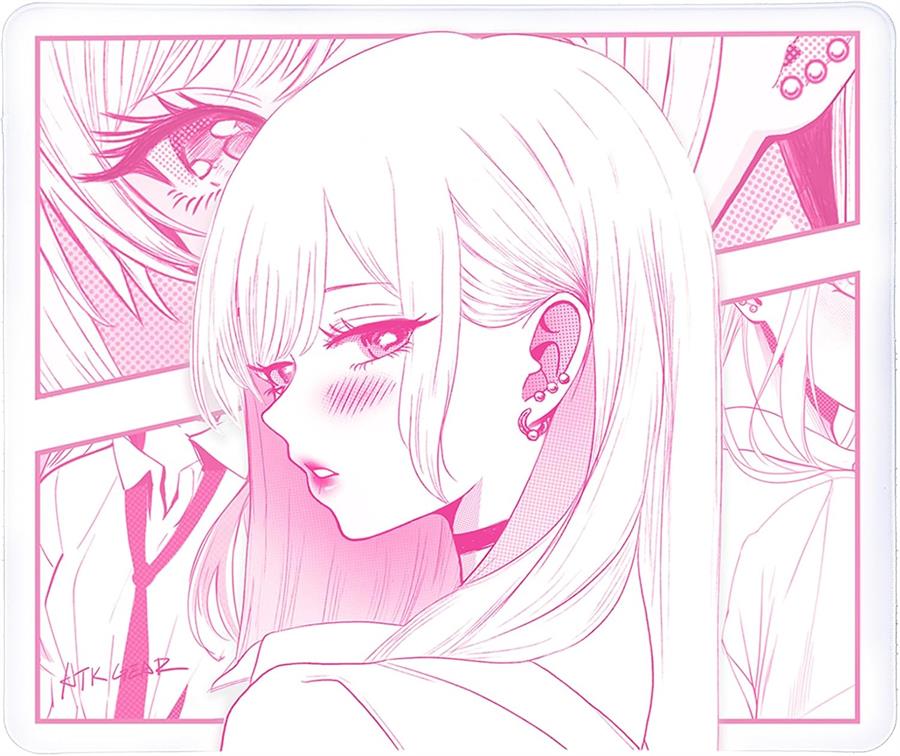 Mouse Pad ATK Anime Reverie Pink Gaming 490x420mm