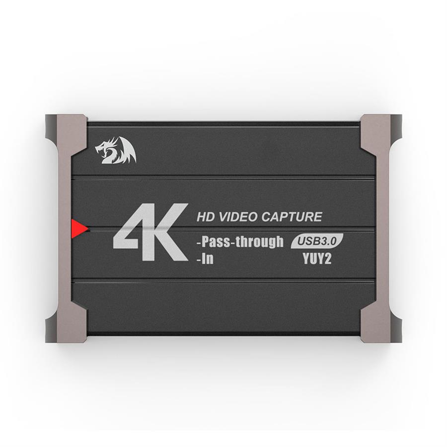 Capturadora de Video Redragon Flash VC-321 4k PC / Consola / Camara