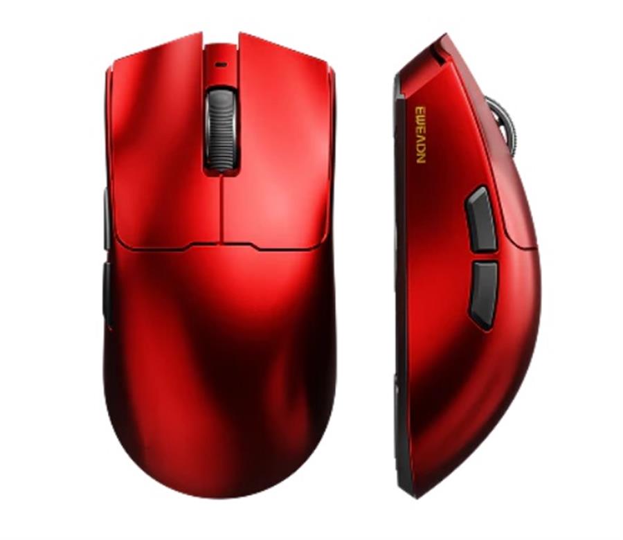 Mouse Eweadn S9 PRO Wireless Lightweight Flame red