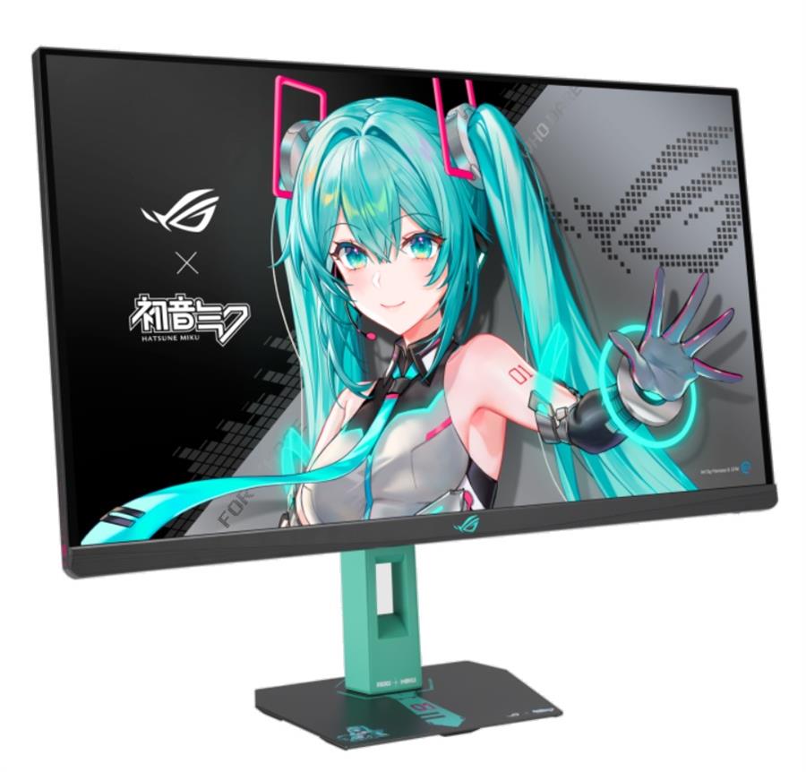 Monitor Rog Strix XG27ACMEG-G Asus 27" 260Hz 2K IPS Hatsune Miku Edition