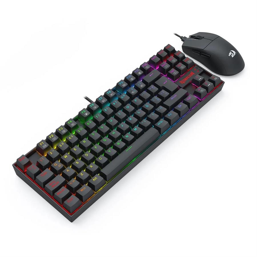 Kit Teclado Mouse Redragon S145 K552RGB + M724