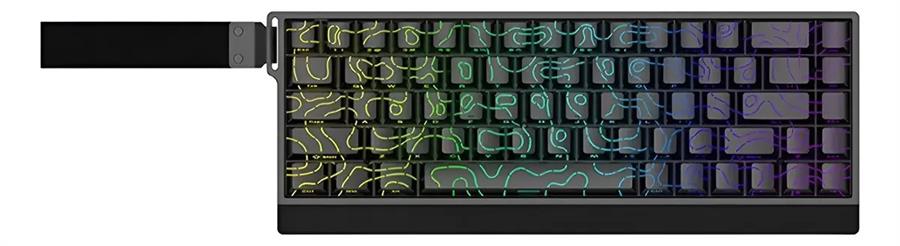 Teclado Irok Mercury68 White Magnetico Switch Wired Mer68