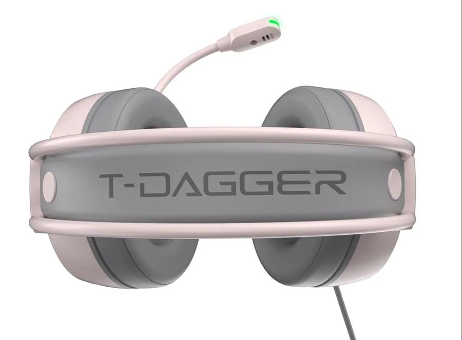Auricular T-dagger Sona Pink 7.1 Rgb T-RGH304P Rosa