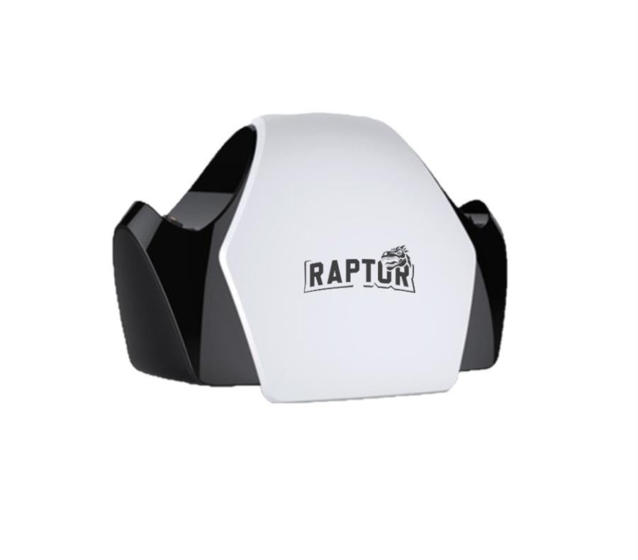 Base Cargadora Raptor Dock p/control PS5 Blanco