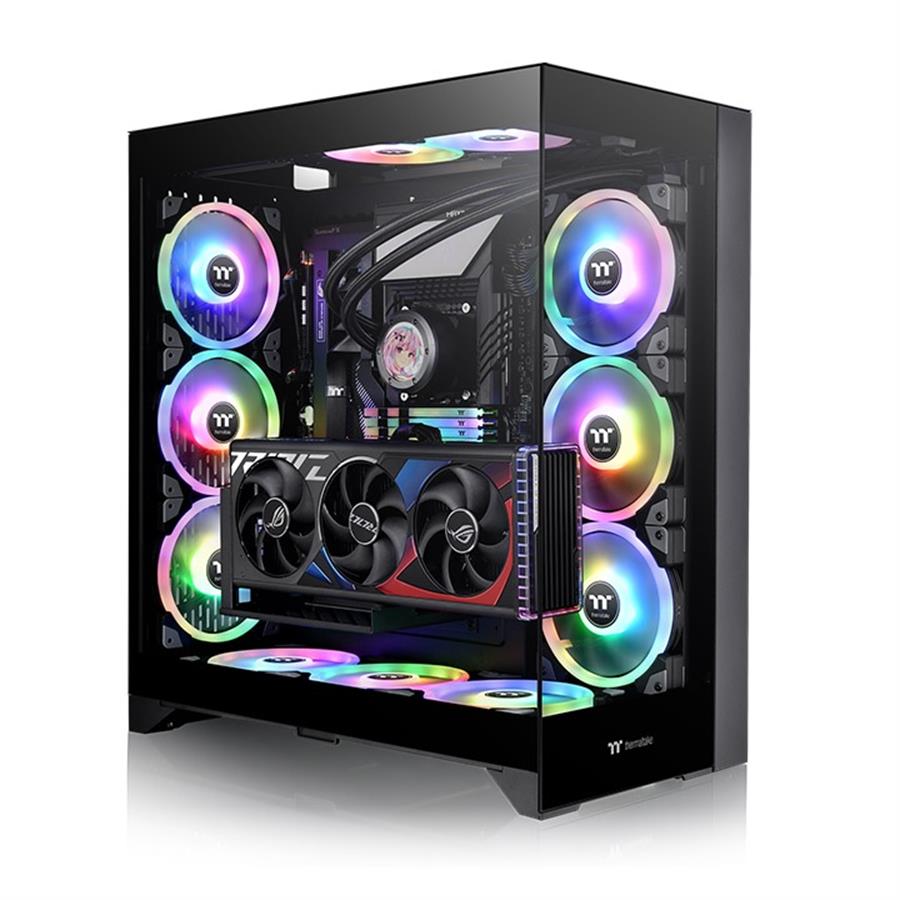 Gabinete Thermaltake Cte E660 MX Mid-Tower TG x2 Black