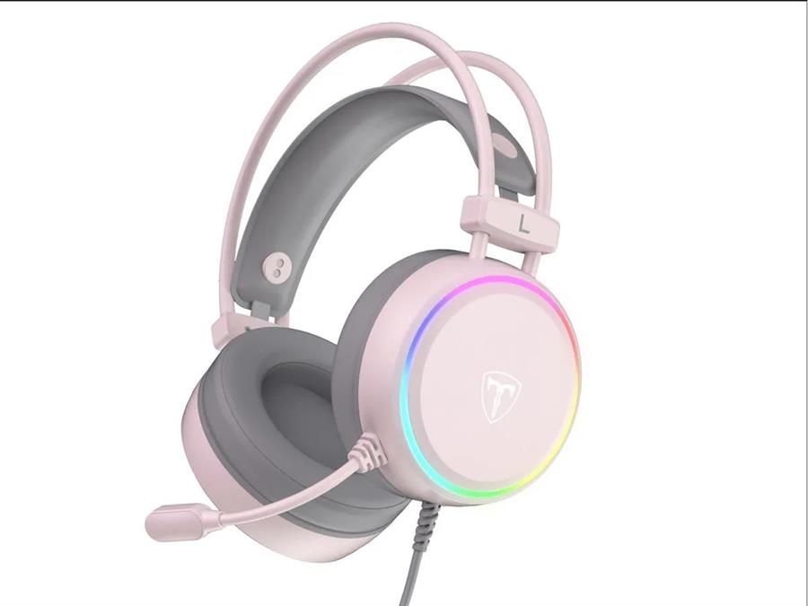 Auricular T-dagger Sona Pink 7.1 Rgb T-RGH304P Rosa