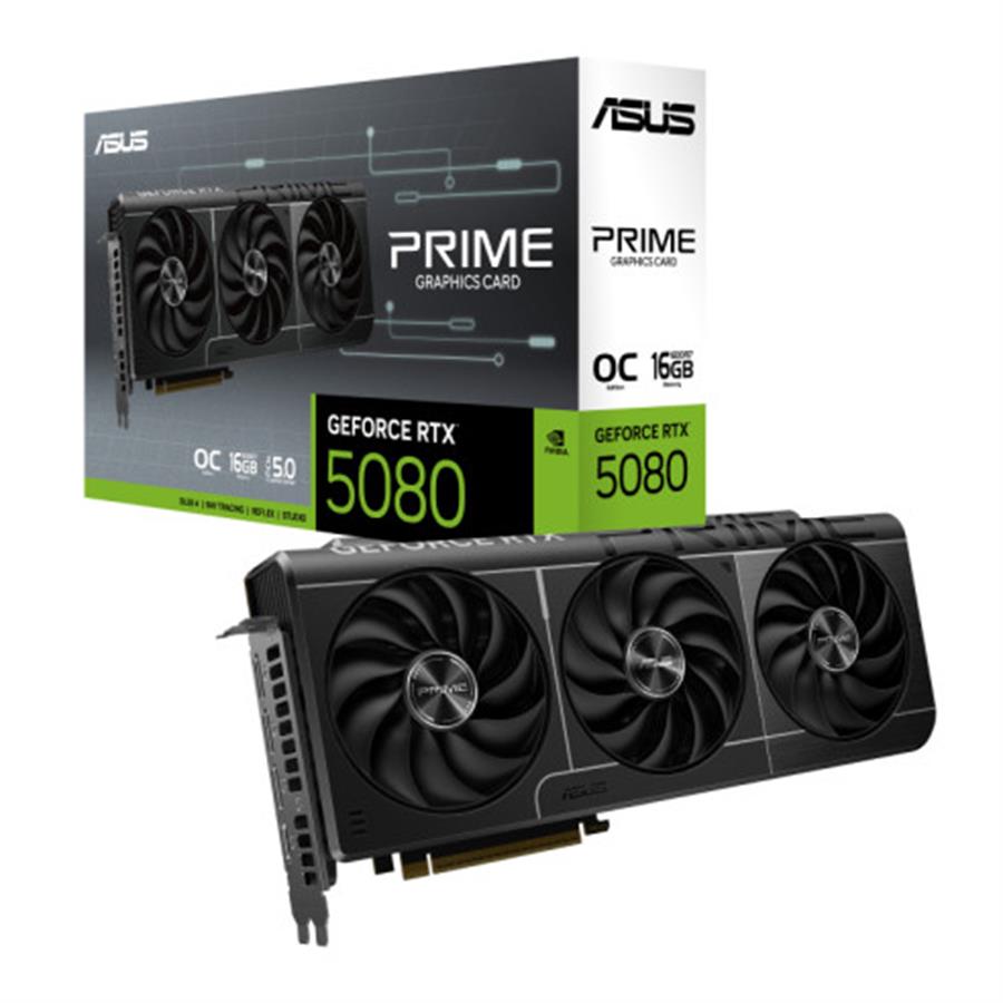 Placa de Video Asus Prime RTX 5080 16Gb OC GDDR7