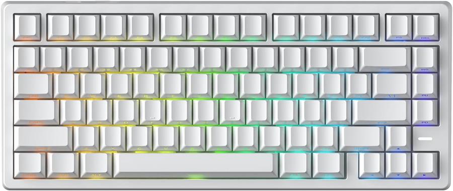Teclado Irok Mars75 White Switch Magnetico Wired