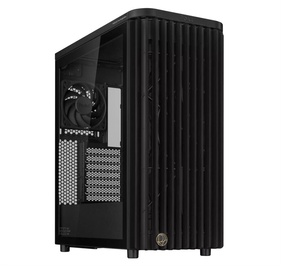 Gabinete Asus ProArt Pa401 Wood Edition TG Frontal Madera x3 Fan