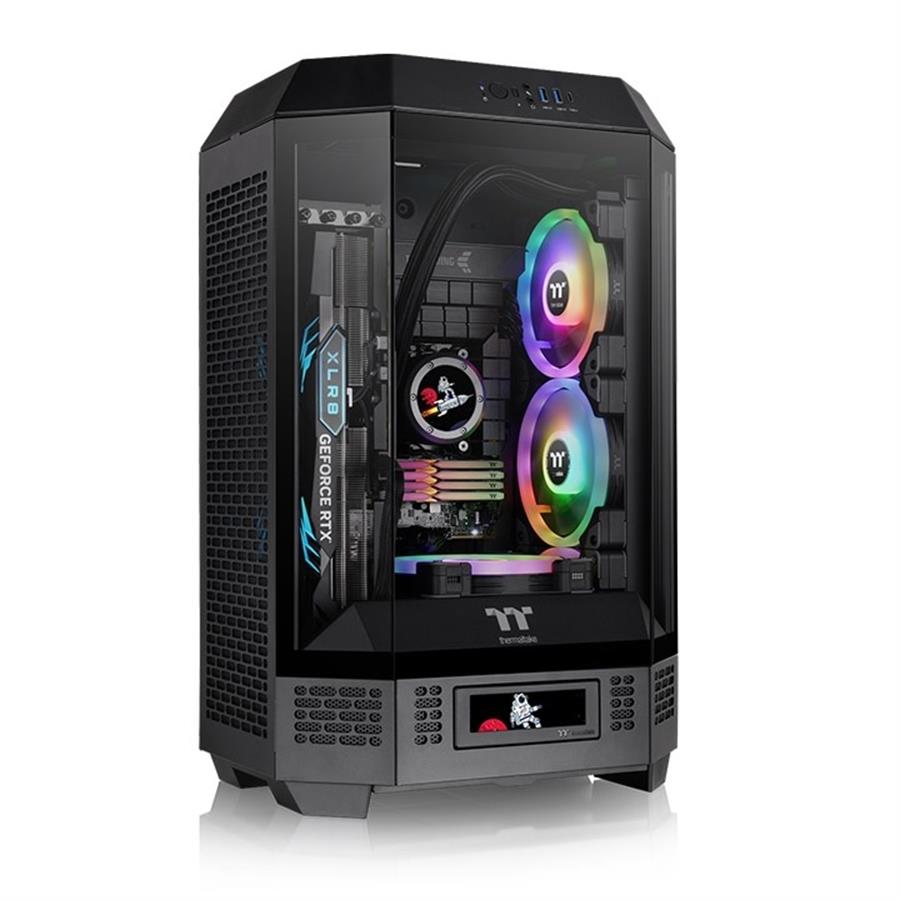Gabinete Thermaltake The Tower 300 Micro tower TG 2 Fan Black