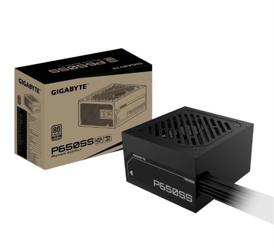 Fuente Gigabyte 650w Black P650SS 80 Plus Silver Atx 3.0