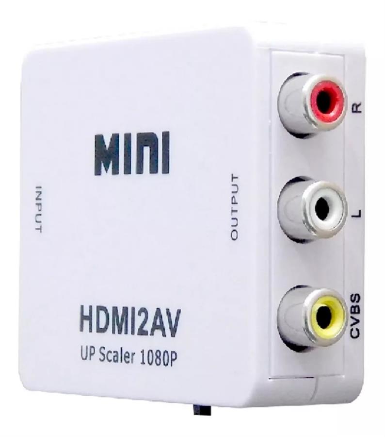 Conversor Adaptador HDMI a RCA de Hdmi a 3 RCA