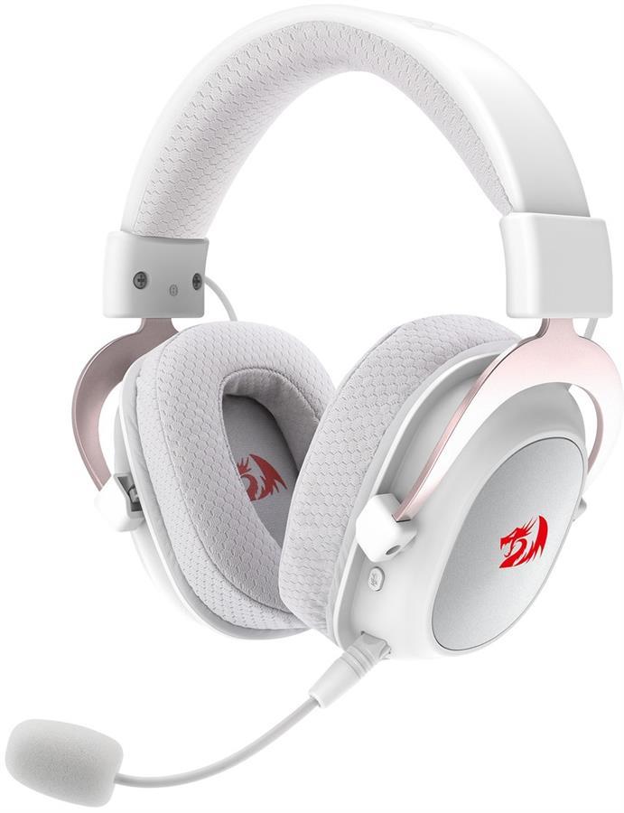 Auricular Redragon Zeus Pro Wireless White Inalambrico H510w-Pro Blanco