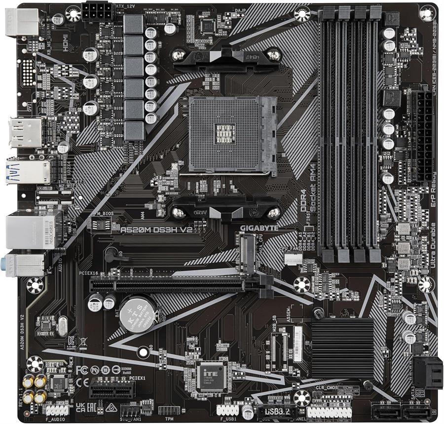 Motherboard Gigabyte A520M Ds3H v2