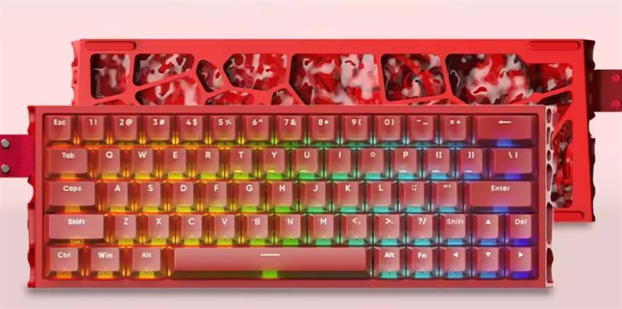 Teclado Irok MG63 Red Magnetico Switch Wired
