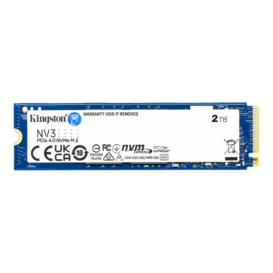 Disco Ssd 2TB Kingston NV3 M.2 NVME Gen 4