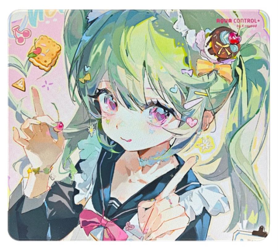 Mouse Pad X-Raypad Aqua Control Plus Mint Pink 360x300mm