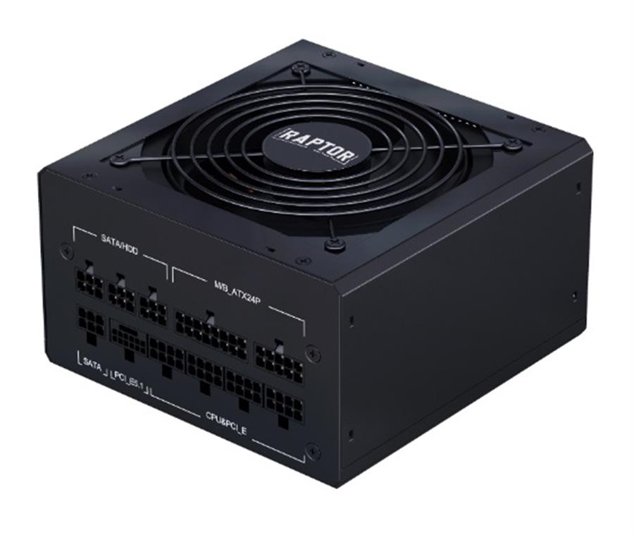 Fuente Raptor Volt 800w 80 Plus Gold Modular Pcie 5.1 Negra