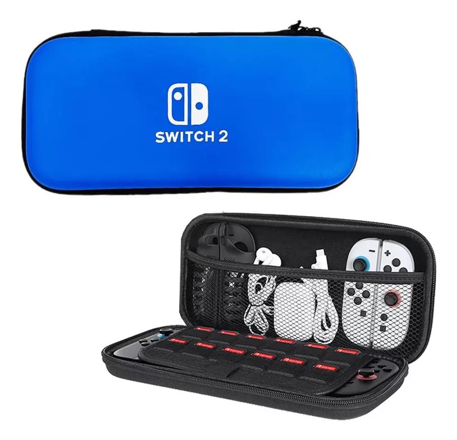 Funda Case Estuche Nintendo Switch 2 NSW2 Azul