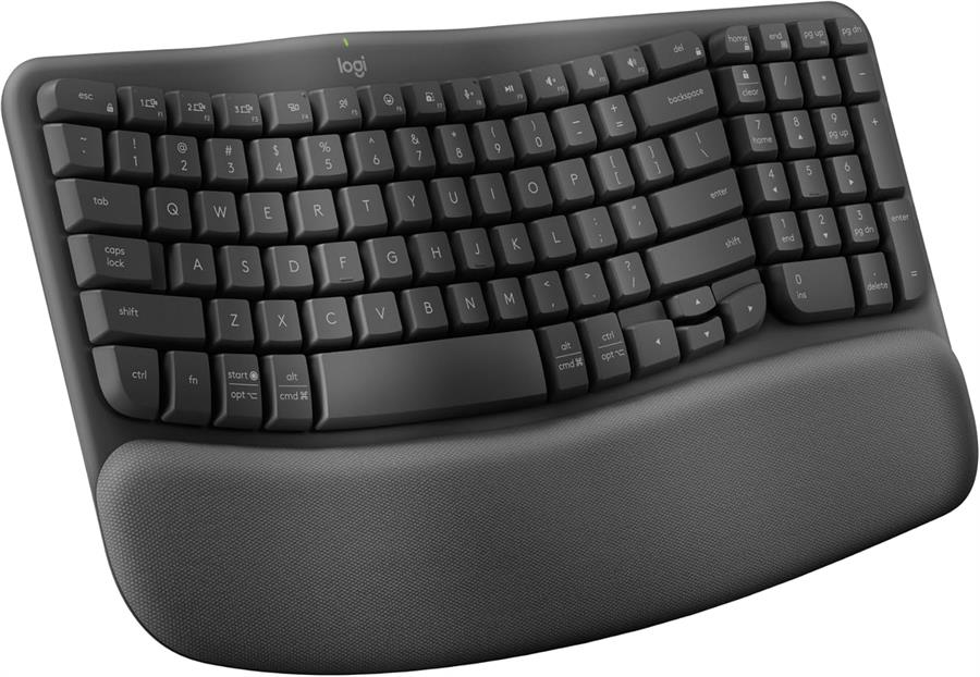 Teclado Logitech Wave Keys Inalambrico Wireless Negro