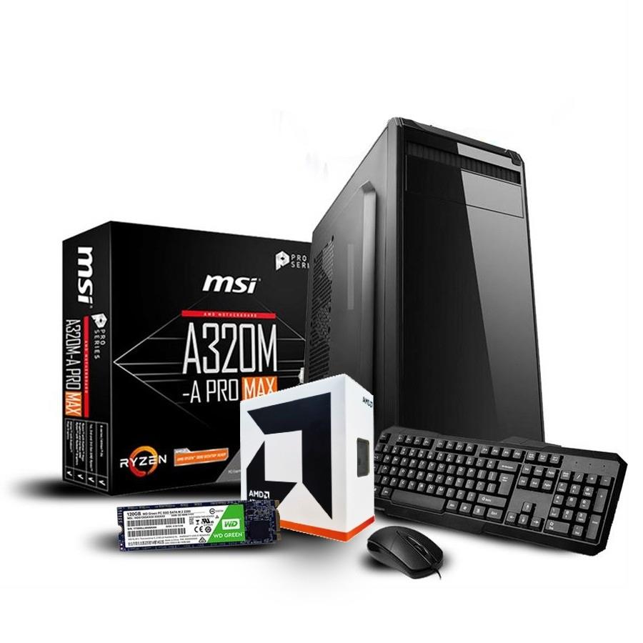 Pc Inicial Athlon 3000G | 16GB | 240SSD
